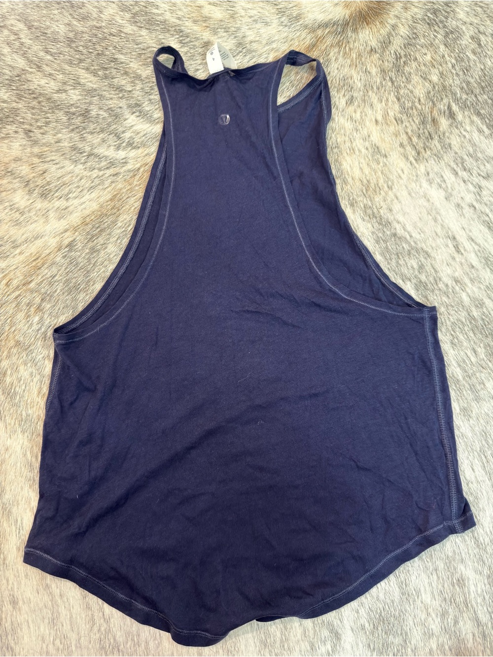 lululemon athletica Navy Racerback Tank Top